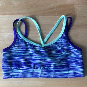 Girls sports bra